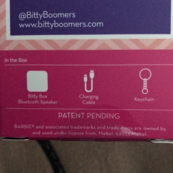 ✨🎉🎊HOST PICK!✨🆕Bitty Box Mini Keychain Barbie Bluetooth Speaker!SOLD OUT!!💖✨ - Picture 4 of 6